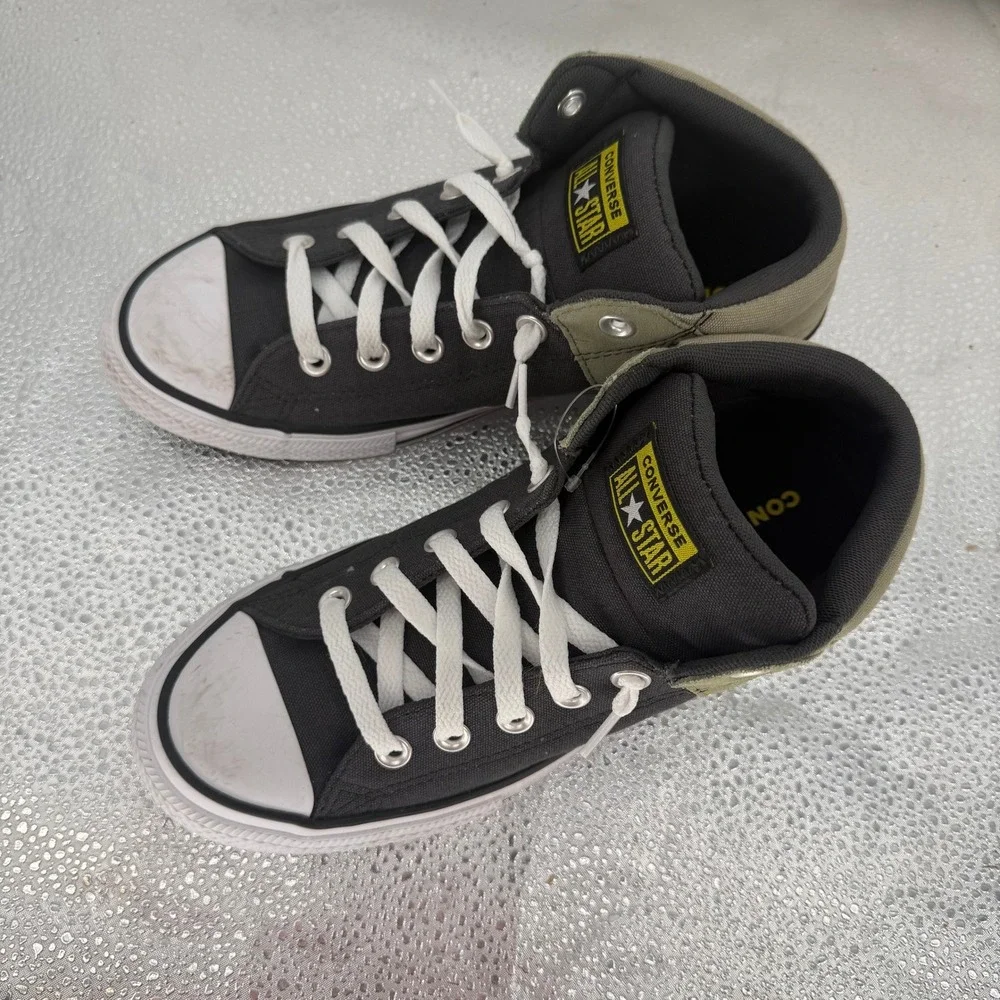 Converse Chuck Taylor All Star Madison Mid Junior 6 Black Olive Green Streetwear
